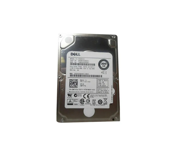 HDEBC030DAA51 - Dell 300GB 10000RPM SAS 6Gb/s 2.5-inch Hard Drive