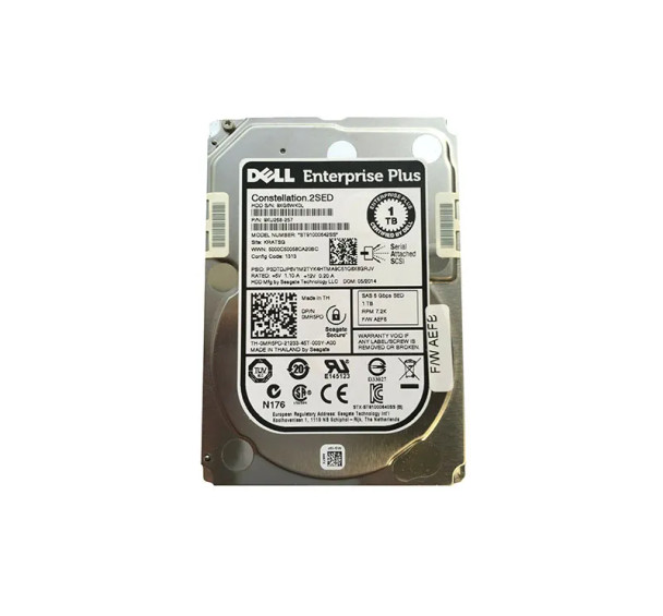 MR5PD - Dell 1TB 7200RPM SAS 6Gb/s Hot-Swappable Nearline 2.5-inch Hard Drive with Tray for PowerEdge