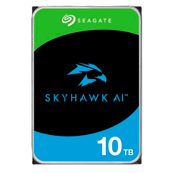 ST10000VE001 - Seagate SkyHawk AI Surveillance 10TB 7200RPM SATA 6Gb/s 256MB Cache 3.5-inch Hard Drive