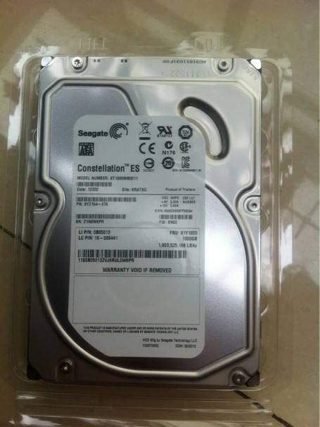 ST1000NM0011 - Seagate Constellation ES 1TB 7200RPM SATA 6Gb/s 64MB Cache 3.5-inch Hard Drive