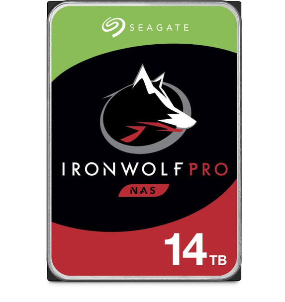 ST14000NT001 - Seagate IronWolf Pro 14TB 7200RPM SATA 6Gb/s 256MB Cache 3.5-inch NAS Hard Drive