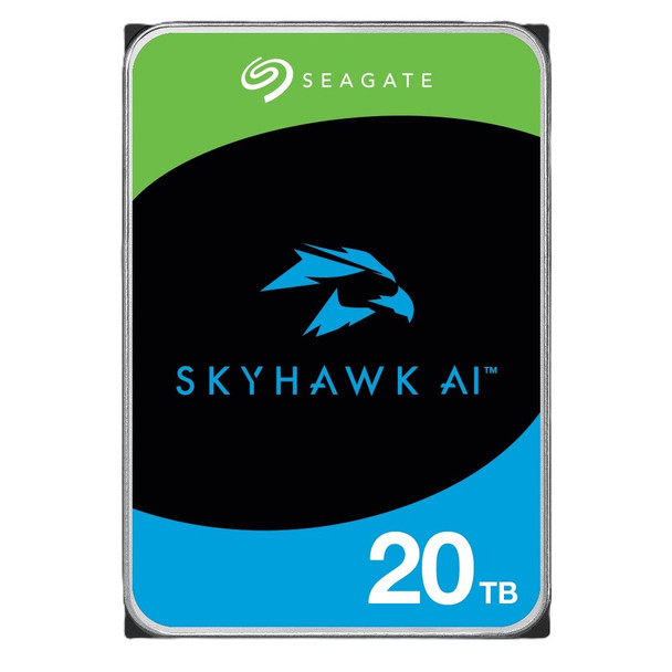 ST20000VE002 - Seagate SkyHawk AI Surveillance 20TB 7200RPM SATA 6Gb/s 256MB Cache 3.5-inch Hard Drive