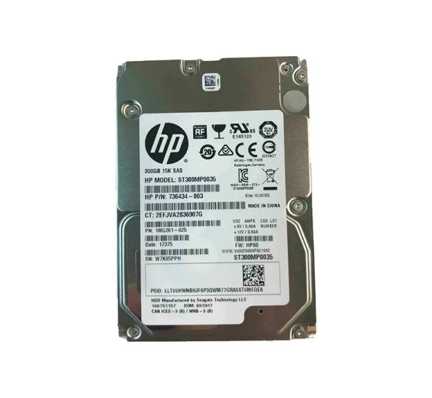 ST300MP0035 - Seagate Enterprise Performance 300GB 15000RPM SAS 12Gb/s 128MB Cache (512e) 2.5-inch Internal Hybrid Hard Drive
