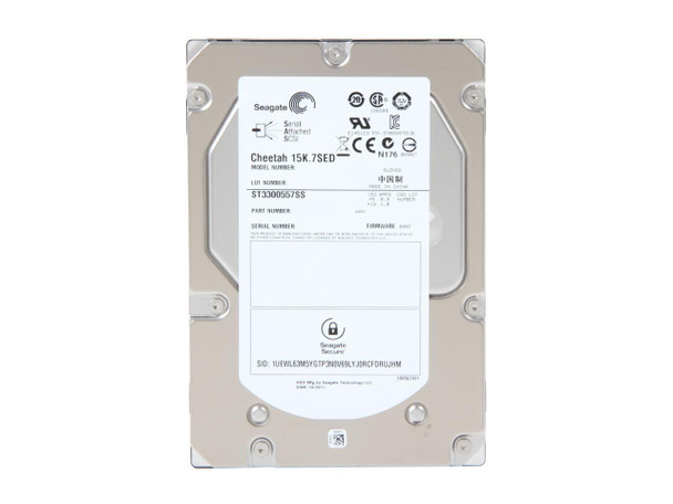 ST3300557SS - Seagate Cheetah 15K.7 300GB 15000RPM SAS 6Gb/s 16MB Cache (SED) 3.5-inch Hard Drive