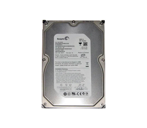 ST3300820SCE - Seagate DB35 300GB 7200RPM SATA 3Gb/s Hot-Swappable 8MB Cache Hard Drive