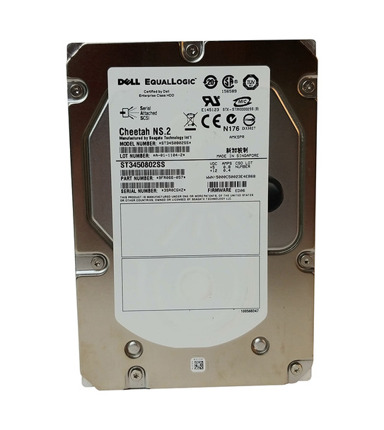ST3450802SS - Seagate Cheetah NS.2 450GB 10000RPM SAS 6Gb/s 16MB Cache 3.5-inch Hard Drive