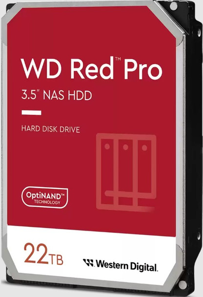 WD221KFGX - Western Digital Red Pro 22TB 7200RPM SATA 6Gb/s 512MB Cache 3.5-inch Hard Drive