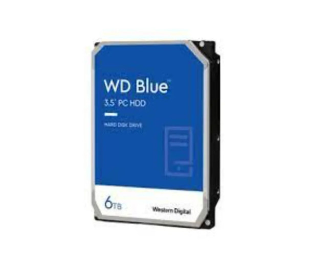 WD60EZAZ - Western Digital Blue 6TB 5400RPM SATA 6Gb/s 256MB Cache 3.5-inch Hard Drive