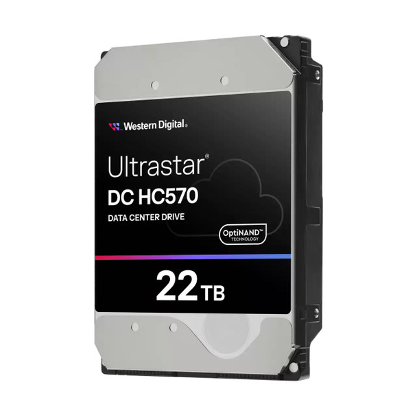 WUH722222AL5204 - Western Digital Ultrastar DC HC570 22TB 7200RPM SAS 12Gb/s 512MB Cache 3.5-inch Hard Drive
