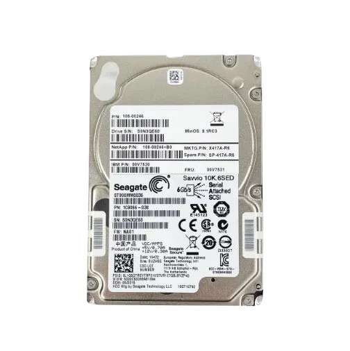 X417A-R6 - NetApp 900GB 10000RPM SAS 6Gb/s 2.5-inch Hard Drive