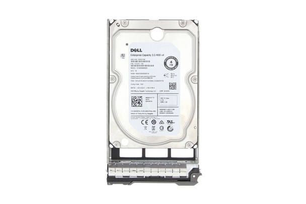 XW1MW - Dell 4TB 7200RPM SAS 12Gb/s Hot-Pluggable 8MB Cache 3.5-inch Nearline Hard Drive for PowerEdge Servers