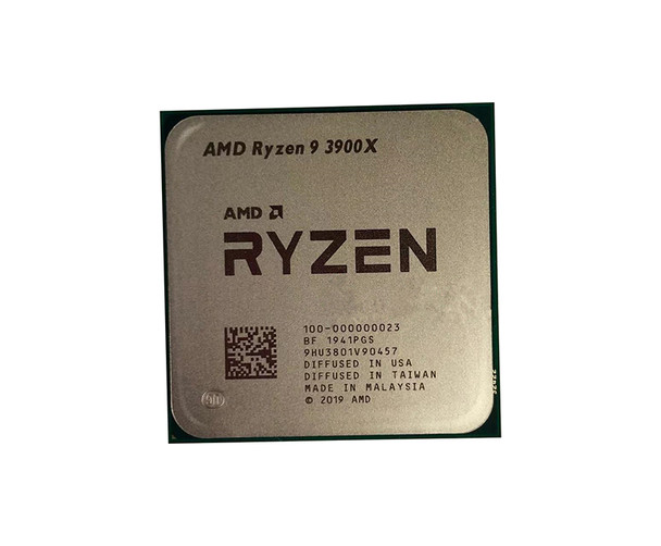 100-000000023 - AMD Ryzen 9 3900X Dodeca-core (12 Core) 3.8GHz 64MB L3 Cache Socket AM4 Processor