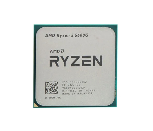 100-000000252 - AMD Ryzen 5 5600G Hexa-core (6 Core) 3.9 GHz 16MB L3 Cache Socket AM4 Processor