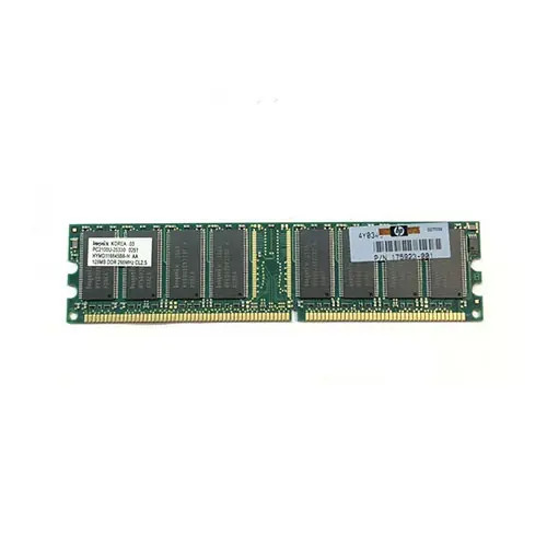 175923-001 - Compaq 128MB DDR-266/PC-2100 UDIMM 184-Pin CL2.5 Dual Rank x8 Non-ECC Unbuffered Memory Module