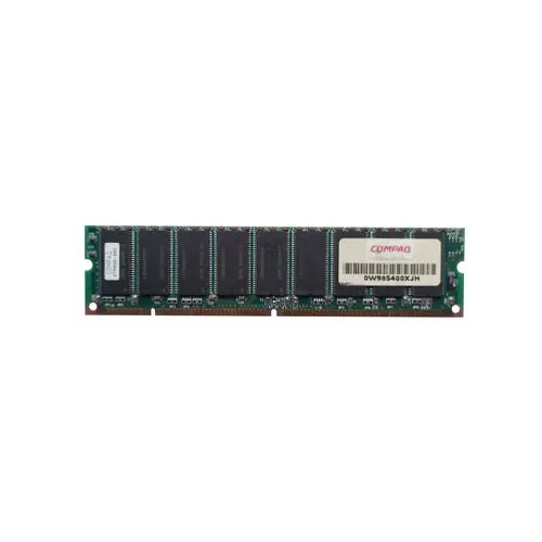 270856-002 - Compaq 128MB 66MHz PC66 Non-ECC Unbuffered CL2 168-Pin DIMM Memory Module DeskPro