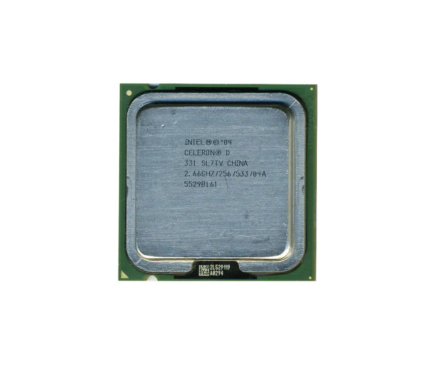 391940-001 - Compaq 2.66GHz 533MHz FSB 256KB L2 Cache Socket PLGA478 / PLGA775 Intel Celeron D 331 Single-core (1 Core) Processor