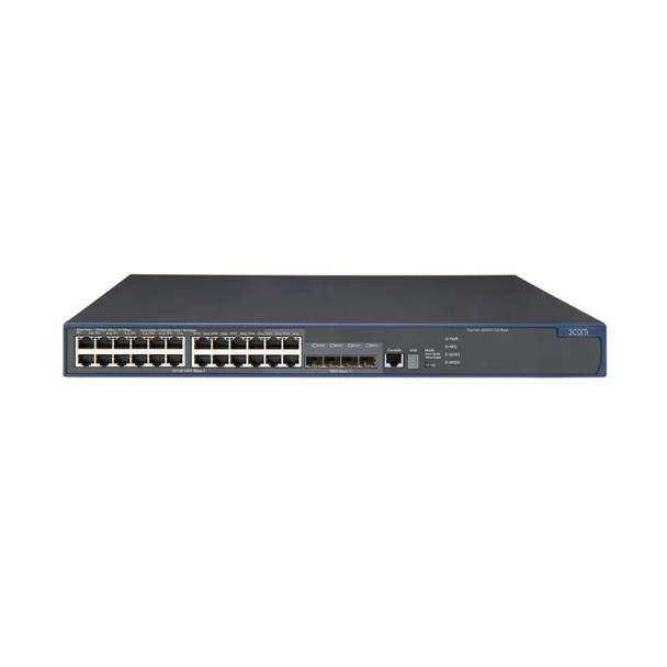 3CRS48G-24S-91 - 3Com 4800G SFP 24 x Ports 10/100/1000Base-T + 8 x SFP (mini-GBIC) Layer 4 Managed Stackable Gigabit Ethernet Switch