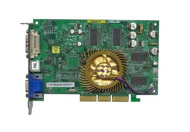 51CM271154 - ASUS 128MB VGA/ S-Video/ DVI Outputs AGP Video Graphics Card