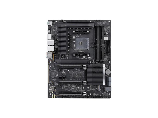 90MB11M0-M0EAY0 - Asus Pro WS X570-ACE Socket AM4 AMD X570 Chipset ATX System Board (Motherboard) Supports 3rd and 2nd AMD Ryzen DDR4 4x DIMM