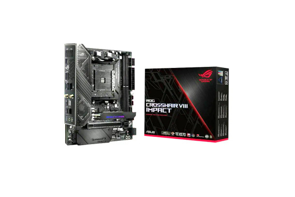 90MB11Q0-M0EAY0 - Asus ROG Crosshair VIII Impact Socket AM4 AMD X570 Chipset Mini-DTX System Board (Motherboard)