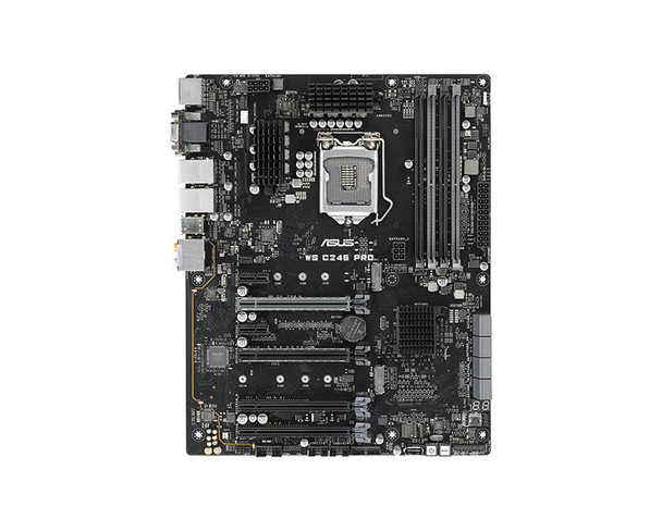 90SW00E0-M0EAY0 - Asus WS C246M PRO Socket LGA1151 Intel C246 Chipset Micro-ATX System Board (Motherboard)