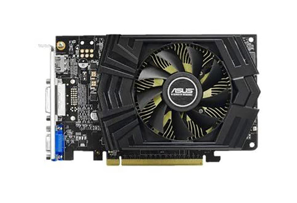 90YV05L1-M0NA00 - ASUS NVIDIA GeForce GTX 750 1GB 128-Bit GDDR5 PCI Express 3.0 DVI/ D-Sub/ HDMI/ HDCP Support Video Graphics Card