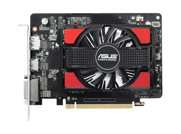 90YV0921-M0NA00 - ASUS Radeon R7 250 2GB GDDR5 HDMI / DisplayPort / DVI-I / PCI-Express 3.0 Video Graphics Card