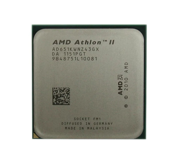 AD651KWNZ43GX - AMD Athlon II X4 651K Quad-core (4 Core) 3GHz 4MB L2 Cache Socket FM1 Processor