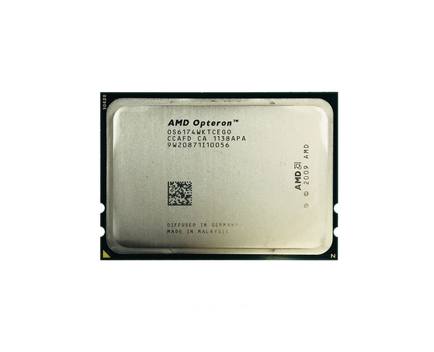 AMD6174 - AMD Opteron 6174 Dodeca-core (12 Core) 2.20GHz 3200MHz HTL 12MB L3 Cache Socket G34 Processor
