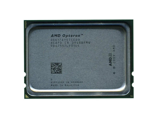 AMD6176 - AMD Opteron 6176 Dodeca-core (12 Core) 2.30GHz 3200MHz HTL 12MB L3 Cache Socket G34 Processor