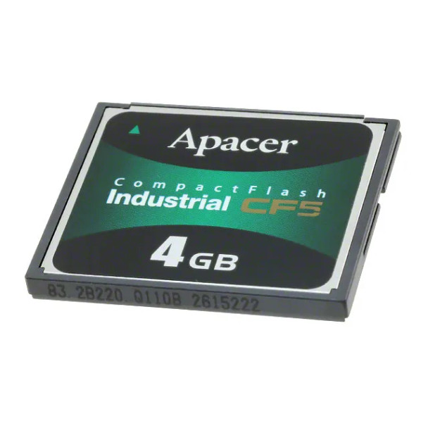 AP-CF004GR9NS-NRA - Apacer Memory Card Flash Card 4GB SLC