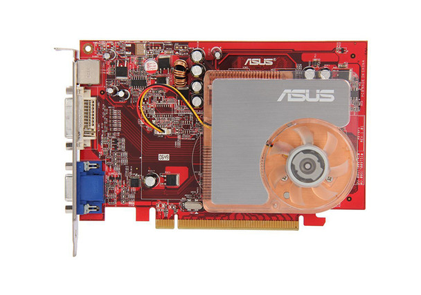 EAX1650PRO/HTD/256M - ASUS Radeon X1550 256MB 128-Bit DDR2 PCI Express x16 DVI/VGA/TV-out Video Graphics Card