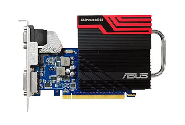 GT620-DCSL-2GD3 - ASUS GeForce GT 620 2GB DDR3 64-Bit D-Sub/ DVI/ HDMI/ HDCP PCI Express 2.0 Support Video Graphics Card