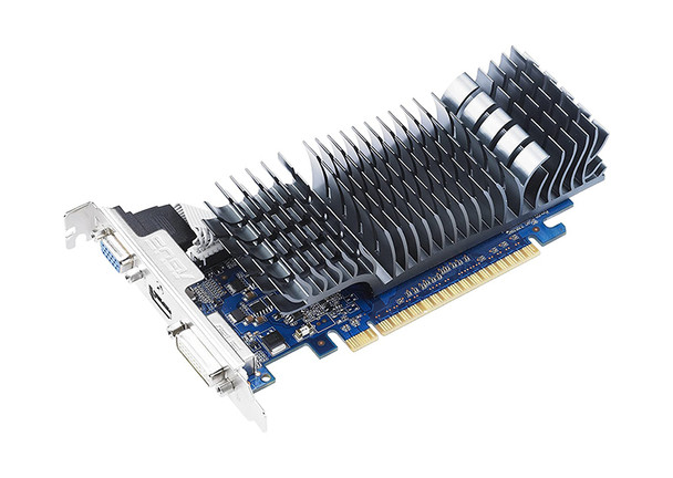 GT730-SL-1GD3-BRK - ASUS Nvidia Geforce GT 730 1GB 64-Bit DDR3 PCI Express 2.0 DVI/ D-Sub/ HDMI HDCP Support Video Graphics Card
