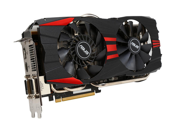 GTX780TI-DC2OC-3GD5 - ASUS GeForce GTX 780 Ti 3GB 384-Bit GDDR5 PCI Express 3.0 HDCP Ready SLI Support Video Graphics Card
