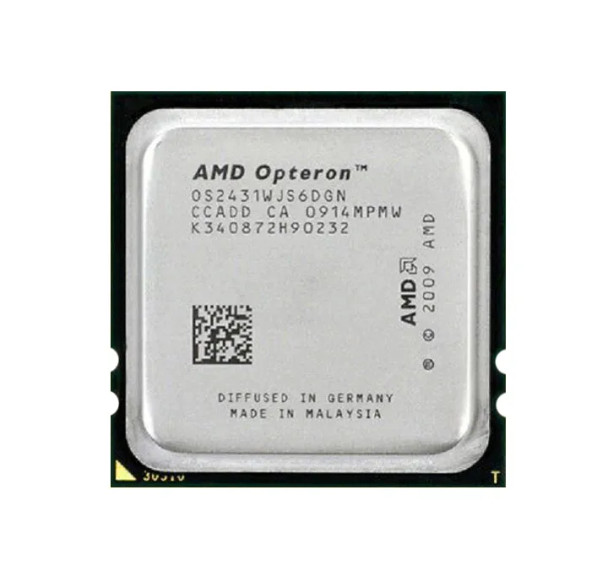 OS2431WJS6DGNWOF - AMD Opteron 2431 Hexa-core (6 Core) 2.40GHz 2400MHz HTL 6MB L3 Cache Socket F (1207) Processor