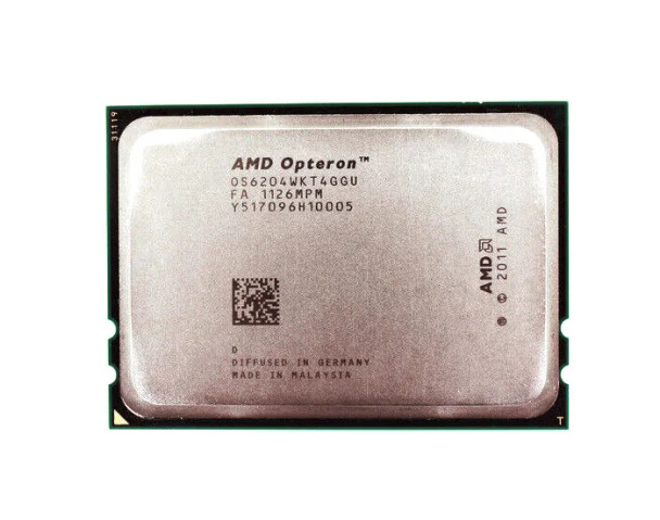 OS6204WKT4GGU - AMD Opteron 6204 Quad-core (4 Core) 3.30GHz 3200MHz HTL 16MB L3 Cache Socket G34 Processor