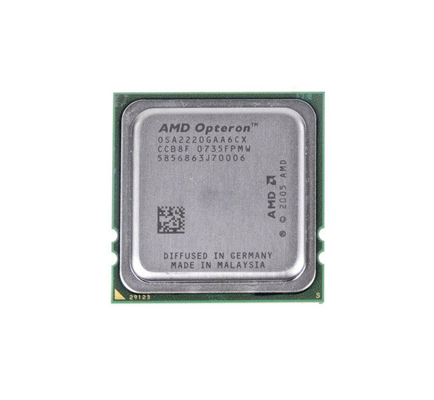OSA2220GAA6CX - AMD Opteron 2220 Dual-core (2 Core) 2.80GHz 1000MHz HTL 2MB L2 Cache Socket F Processor