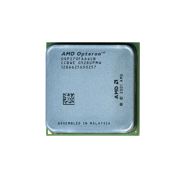 OSP270FAA6CB - AMD Opteron 270 Dual-core (2 Core) 2.00GHz 1000MHz HTL 2MB L2 Cache Socket 940 Processor