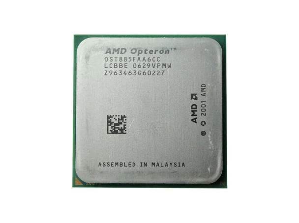 OST885FAA6CC - AMD Opteron 885 Dual-core (2 Core) 2.60GHz 1000MHz HTL 2MB L2 Cache Socket 940 Processor