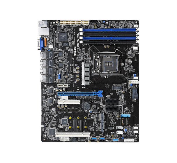 P10S-C/4L - Asus System Board (Motherboard) Intel C232 Chipset DDR4 PCI-Express SATA USB ATX Socket LGA1151