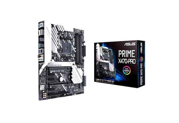 Prime-X470-Pro - ASUS Desktop Motherboard AMD X470 Chipset Socket AM4