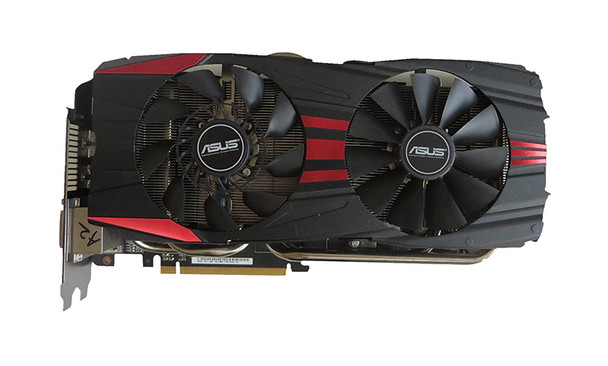R9280X-DC2T-3GD5-V2 - ASUS Radeon R9 280X 3GB GDDR5 2DVI/ 4x DisplayPort PCI Express Video Graphics Card