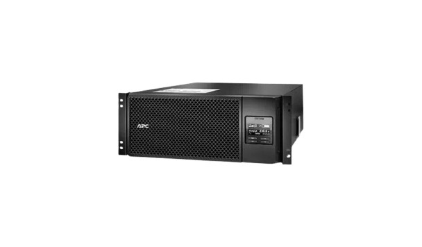 SRT6KRMXLI - APC Smart-UPS On-Line, 6kVA/6kW, Rackmount 4U, 230V, 6x C13+4x C19 IEC outlets, Network Card+SmartSlot, Extended runtime, W/ rail kit