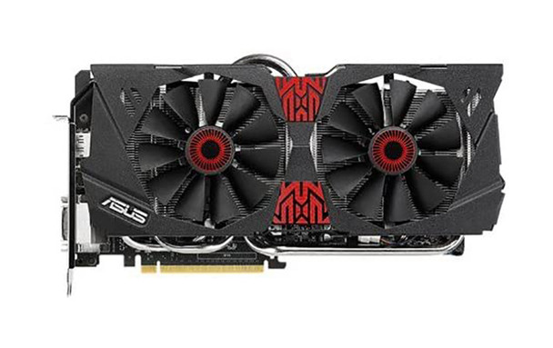 STRIX-R9285-DC2OC-2G - ASUS Radeon R9 285 2GB 256-Bit GDDR5 PCI Express 3.0 DVI/ HDMI/ DisplayPort HDCP Support Video Graphics Card