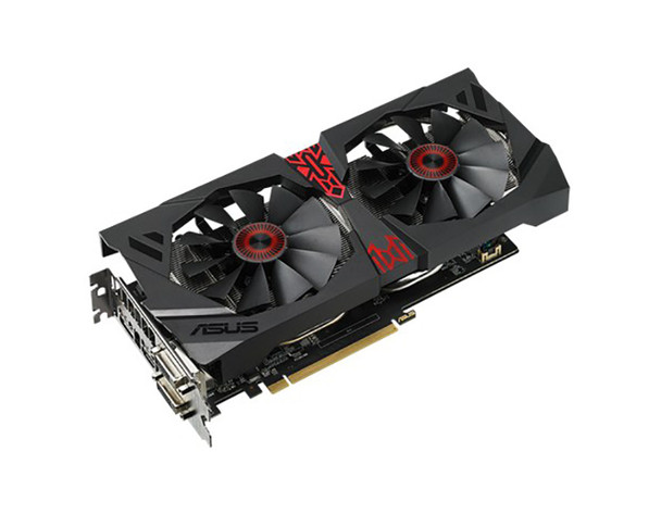 STRIX-R9380-DC2OC-4G - ASUS AMD Radeon R9 380 4GB GDDR5 256-Bit PCI Express 3.0 Video Graphics Card