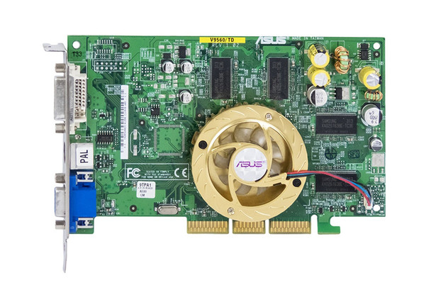 V9560 - ASUS Nvidia GeForce Fx5600 128MB DVI / VGA AGP Video Graphics Card