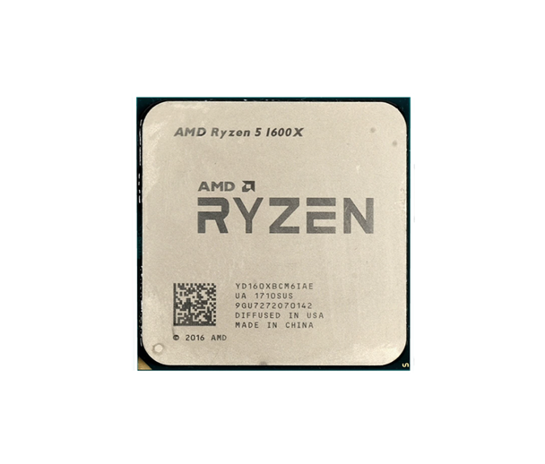 YD160XBCAEWOF - AMD Ryzen 5 1600X Hexa-core (6 Core) 3.6GHz 16MB L3 Cache Socket AM4 Processor