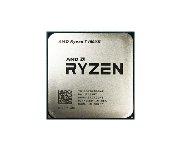 YD180XBCM88AE - AMD Ryzen 7 1800X Octa-core (8 Core) 3.6GHz 16MB L3 Cache Socket AM4 Processor