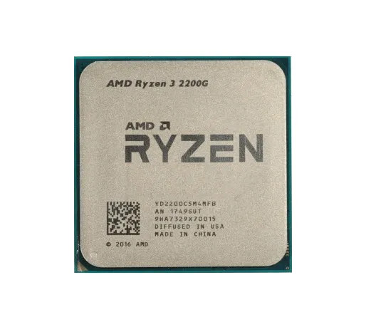 YD2200C5M4MFB - AMD Ryzen 3 2200G Quad-core (4 Core) 3.5GHz 4MB L3 Cache Socket AM4 Processor